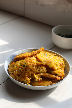 土豆丝煎饼