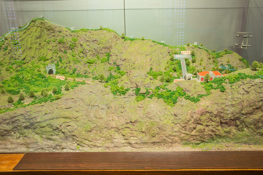 京张铁路模型
