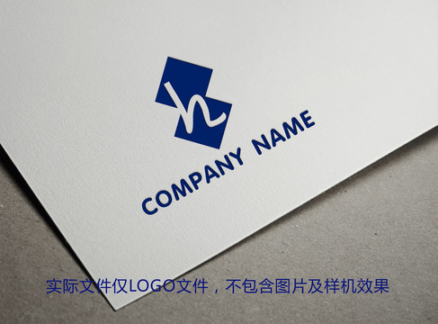 H字母logo设计