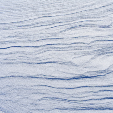 雪地波浪