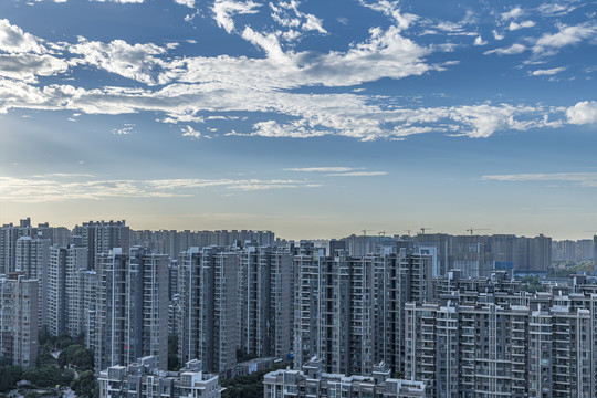 西安高新区城市风光