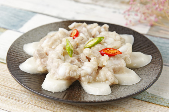 白粿蒸排骨
