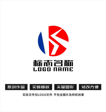 kh字母hk标志D科技logo