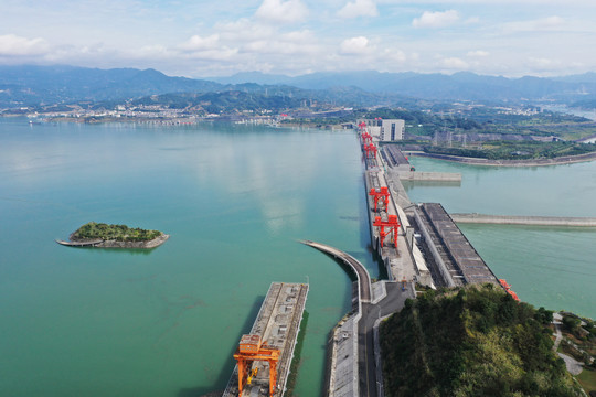 三峡大坝特写