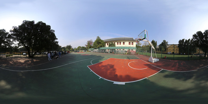 广西师范大学王城篮球场360
