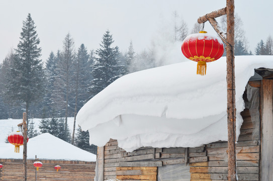 雪乡的冬天