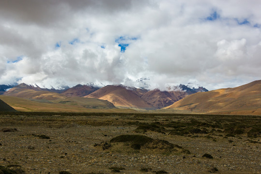 西藏日喀则雪山湖泊风光145