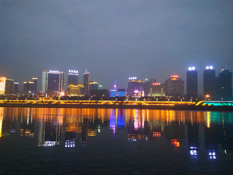安康汉江夜景