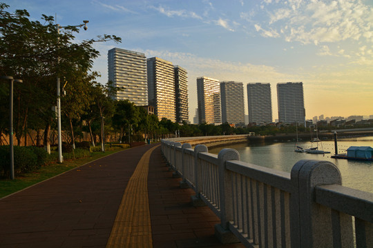 厦门五缘湾海滨建筑