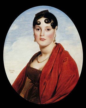 让·奥古斯特·多米尼克·安格尔艾蒙夫人肖像