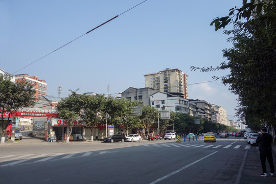 苍溪风光