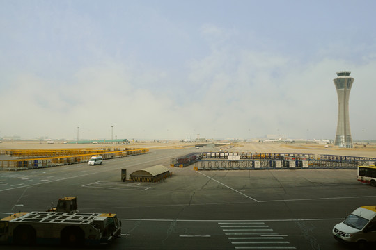 北京首都国际机场航空港及塔台