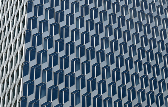 现代建筑玻璃幕墙