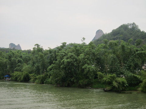 韶关丹霞山风景区山林地貌美景