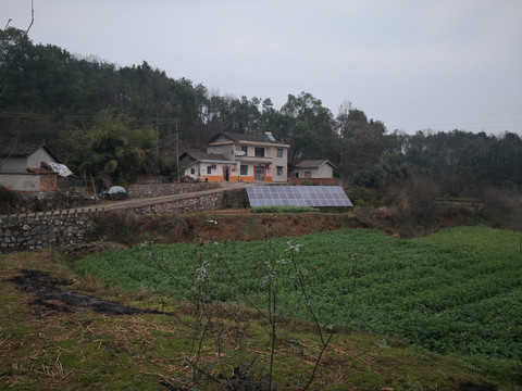 农村房屋太阳能