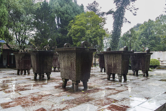 株洲炎帝陵九鼎台