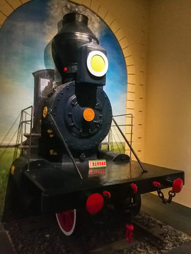 蒸汽车机头模型