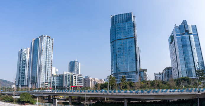重庆光电园高层建筑