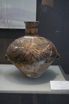 陶瓷新石器时代马家窑彩陶罐