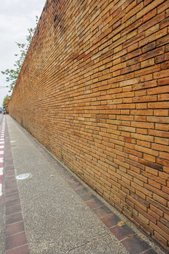 泰国清迈塔佩门城墙