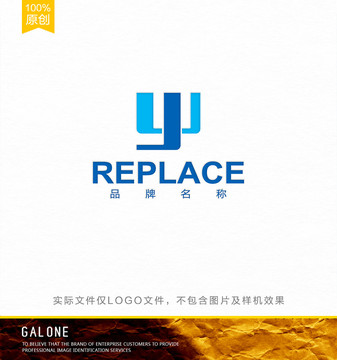 UJ字母logo科技logo