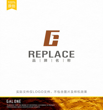 GF字母logo服装logo