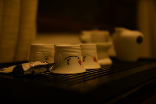 茶具特写