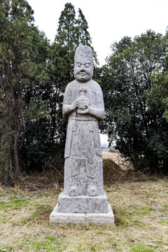 河南巩义永定陵石像生