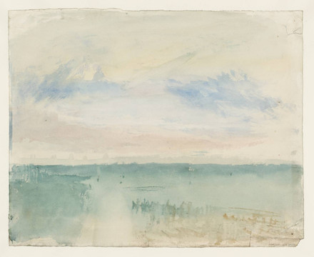 约瑟夫·马洛德·威廉·透纳在威尼斯附近的泻湖上开阔的水
