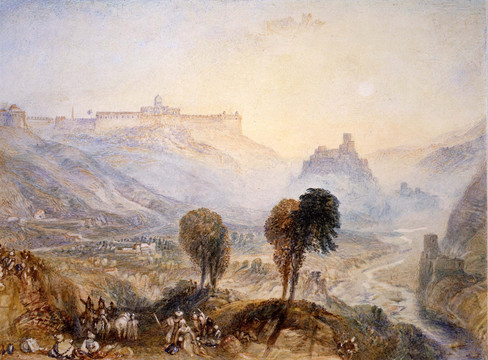 约瑟夫·马洛德·威廉·透纳耶路撒冷莫里亚山