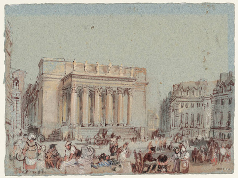 约瑟夫·马洛德·威廉·透纳格拉斯林广场和大剧院