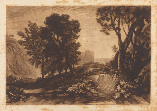 约瑟夫·马洛德·威廉·透纳树林景观