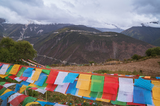 中国云南省高原山脉旅游风光