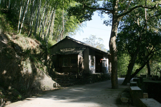 古村村口场景