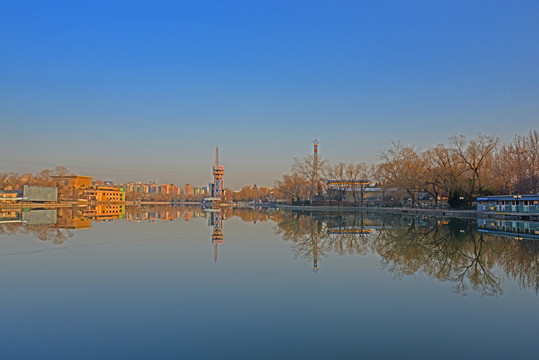 北京朝阳公园风景