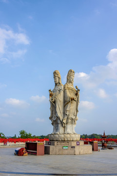 海南省琼海市博鳌禅寺露天观音