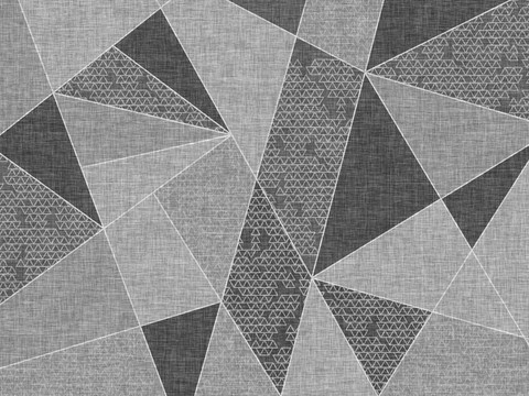 单色几何布纹地毯