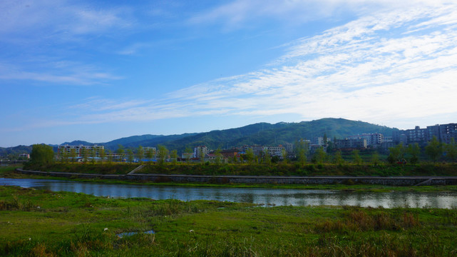 三堰风光河道