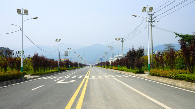 北环路绿化道路