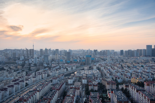 青岛城市建筑风景