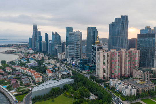 青岛城市建筑风景