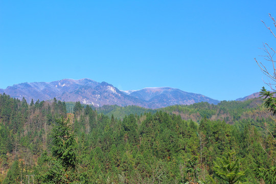 大山天空