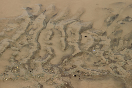 沙子滩涂水体纹理贴图