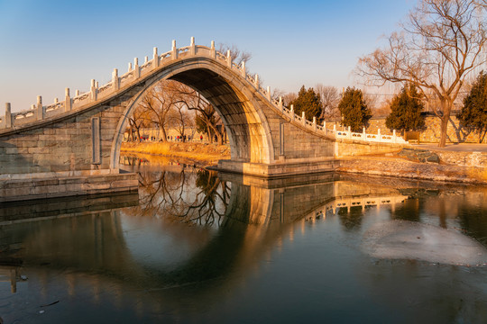 北京颐和园建筑风景