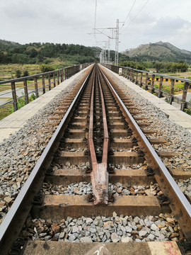 乡村火车铁路