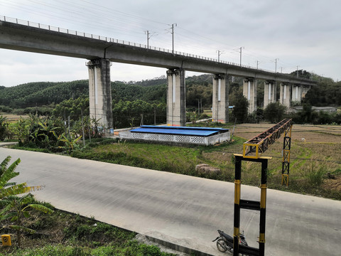 乡村火车铁路