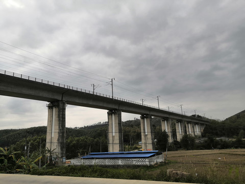 乡村火车铁路