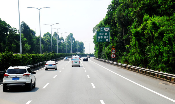 高速公路实拍