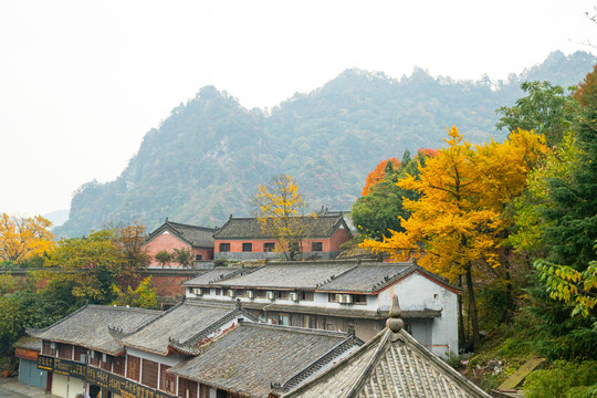 武当山建筑屋脊