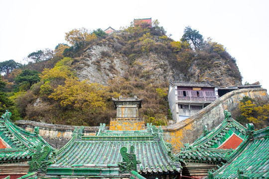 武当山建筑屋脊